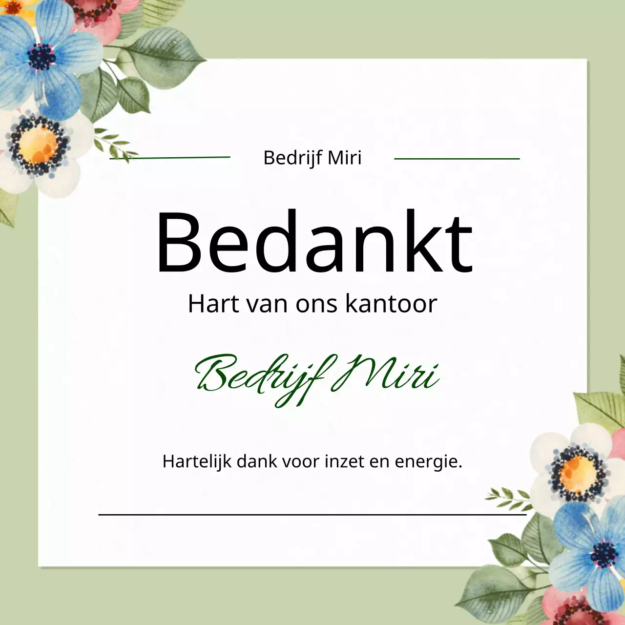 Aankondiging van de Dag van de Administratieve Professionals in Groen en Wit