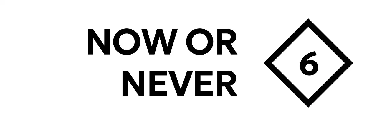도형을 활용한 단단한 고딕서체 느낌의 디자인