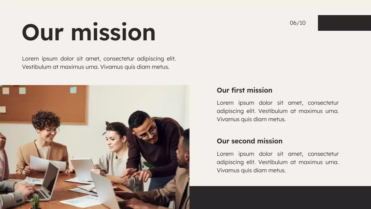 Black Modern Marketing Presentation