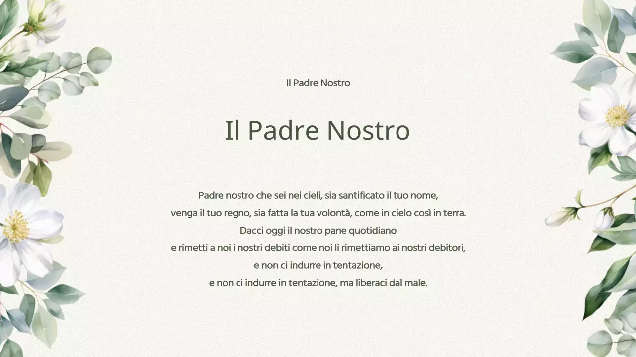 Guida al servizio della Chiesa Botanica Verde Semplice