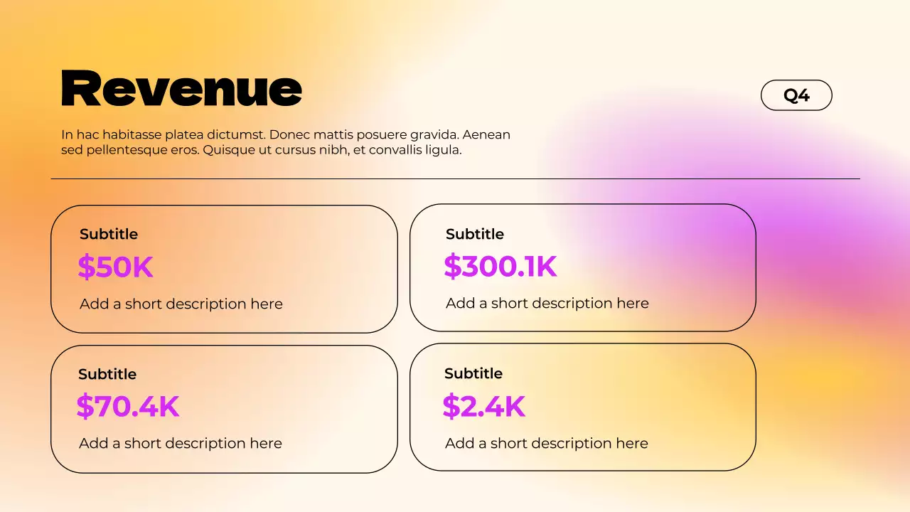 Colorful Modern Company Report Document Presentation