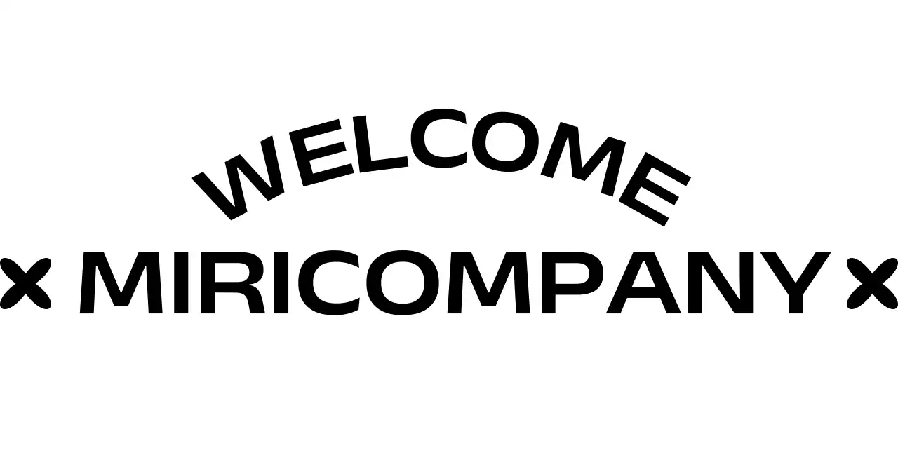 꽃 일러스트가 있는 심플한 느낌의 기업 웰컴 키트