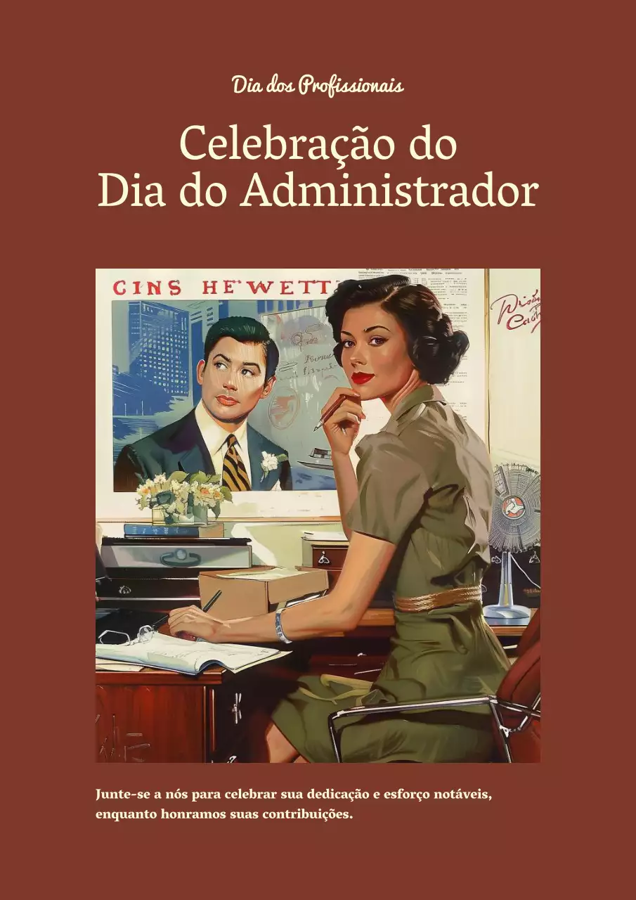 Papel de carta clássico de agradecimento do Dia da Valorização do Trabalho em castanho e bege