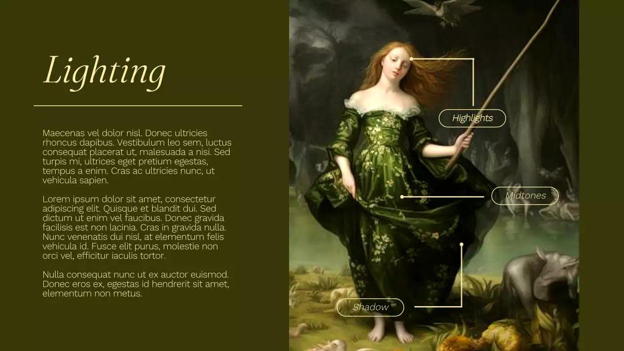 Beige Classical Art Presentation