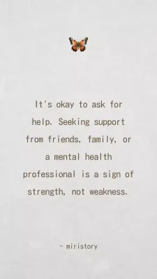 White Minimal Mental Health Announcement Instagram Post