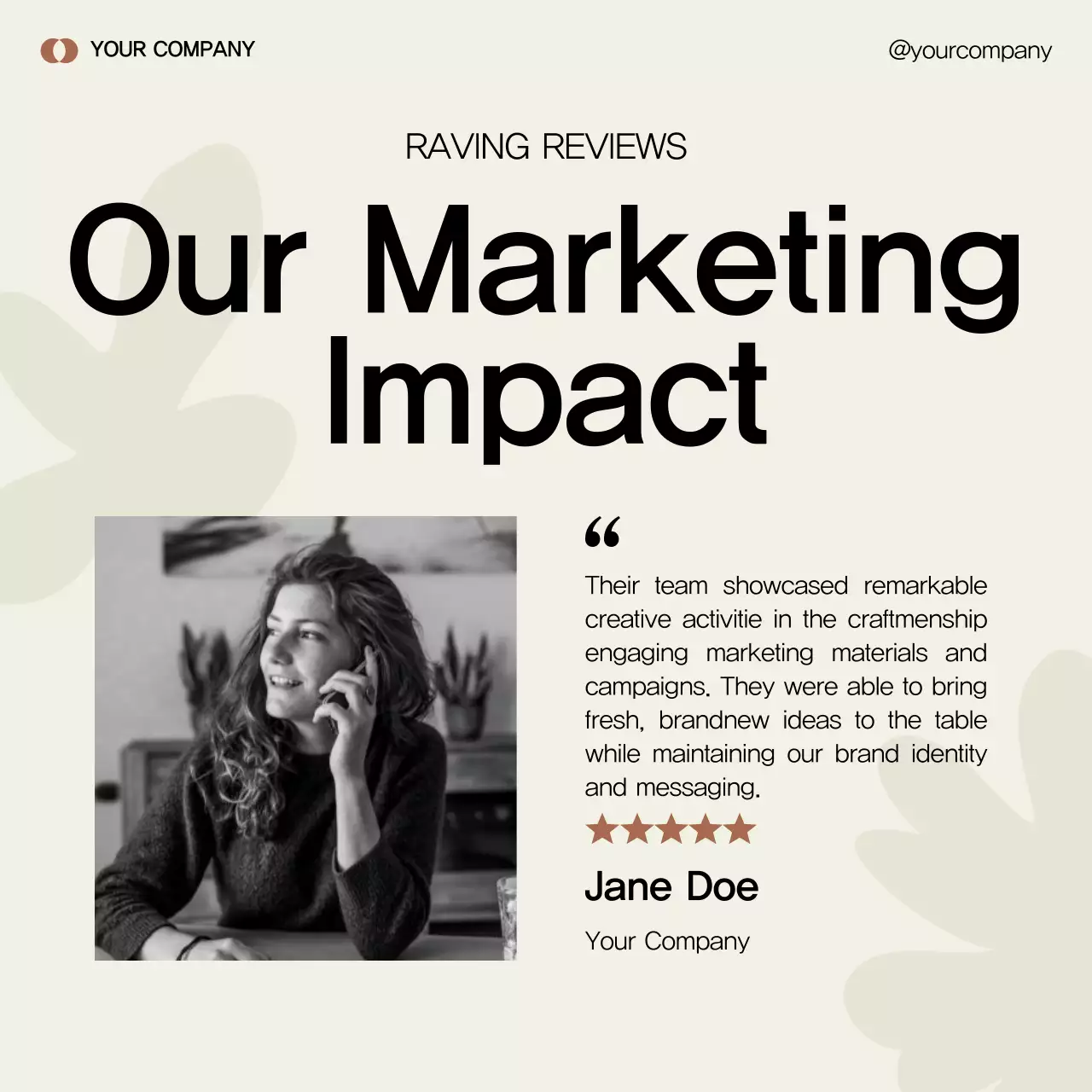 Green Modern Marketing Guide Social Media Post