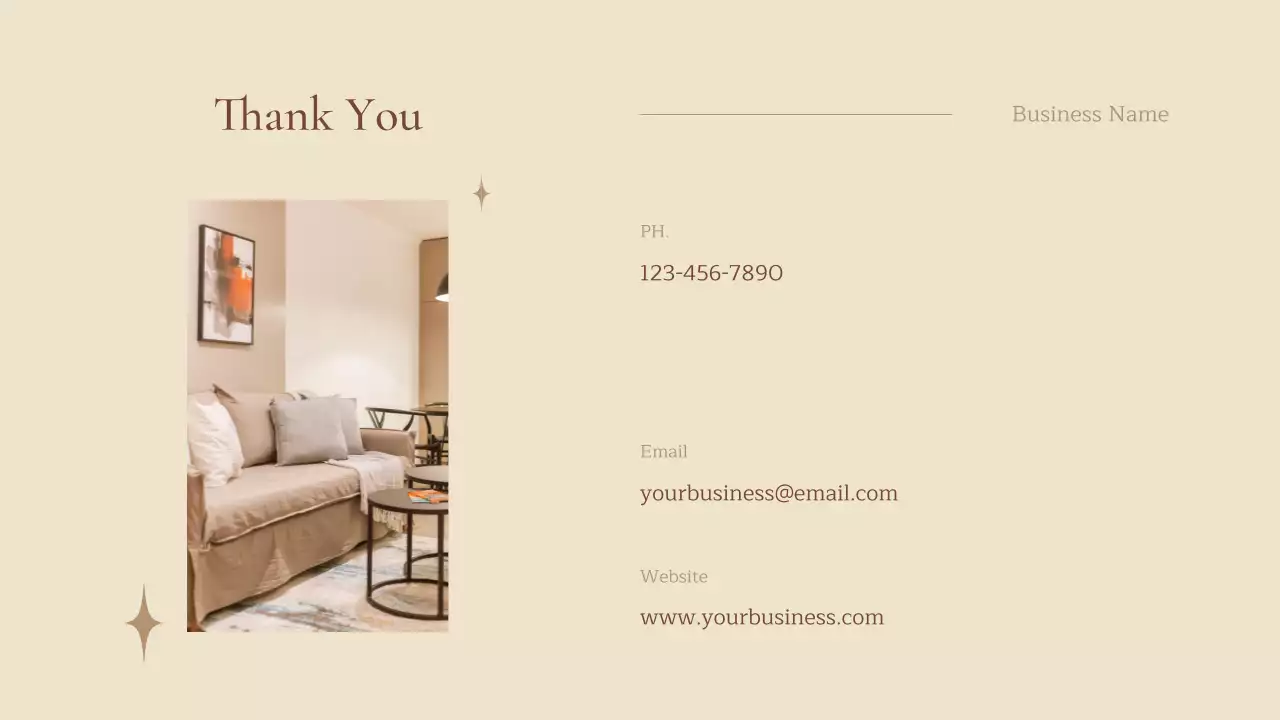 Beige Minimal Business Presentation