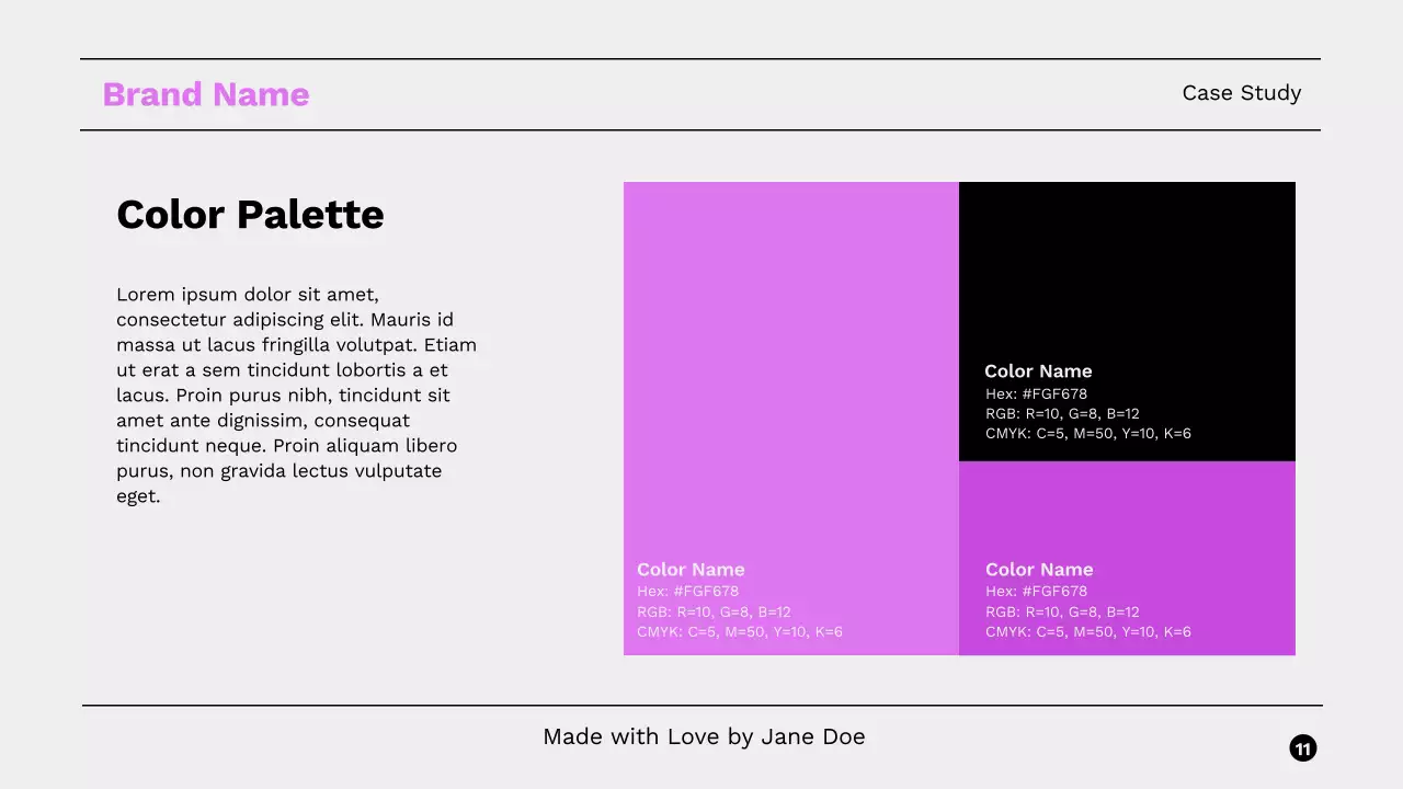 Pink Trendy Portfolio Resume Presentation