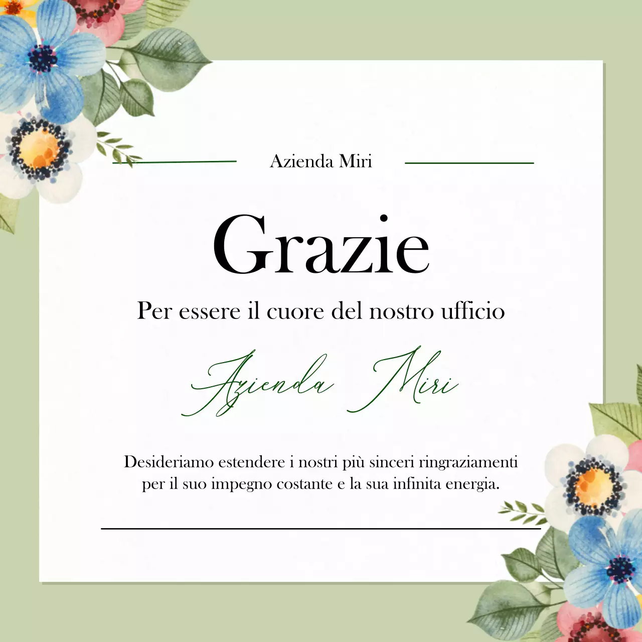 Annuncio della Giornata dei professionisti amministrativi delle risorse naturali in verde e bianco