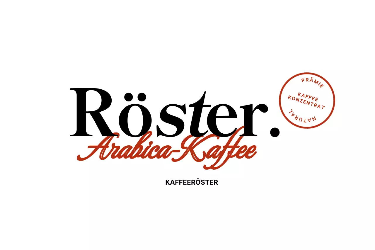 Kaffeeröster mit Kaffeerösterei-Atmosphäre