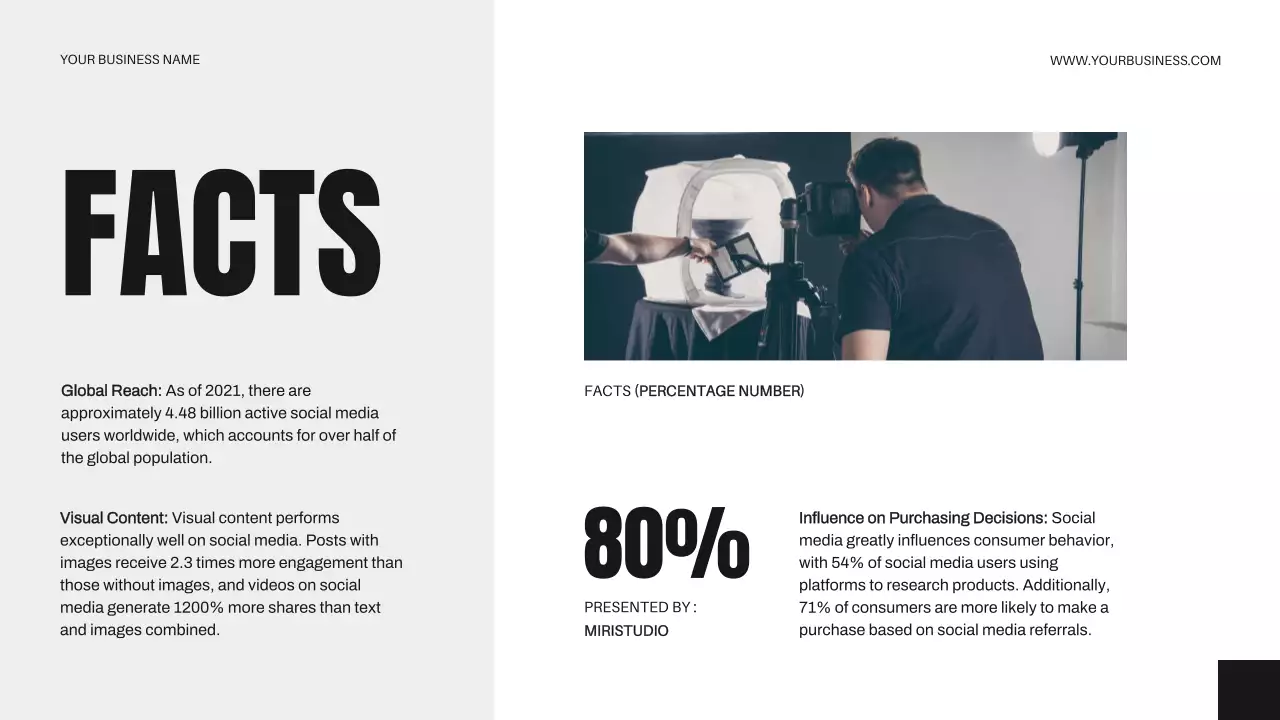 Black Minimal Business Presentation