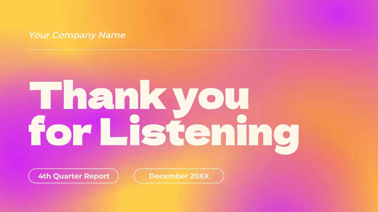 Colorful Modern Company Report Document Presentation