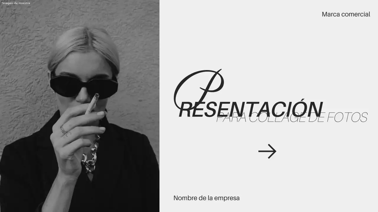 Collage fotográfico de estética moderna en beige y gris Promoción