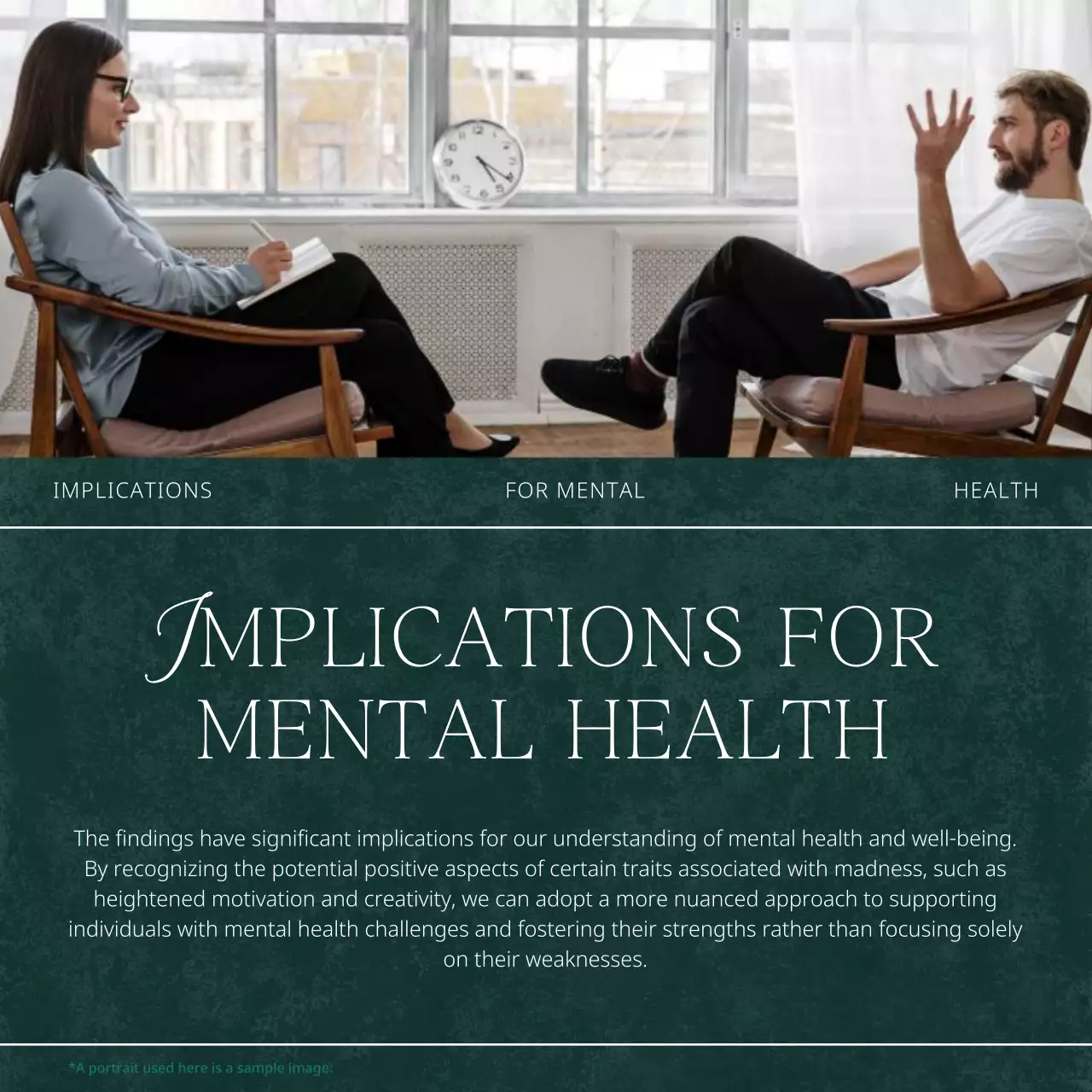 Green Modern Neuroscience Advertisement Social Media Post