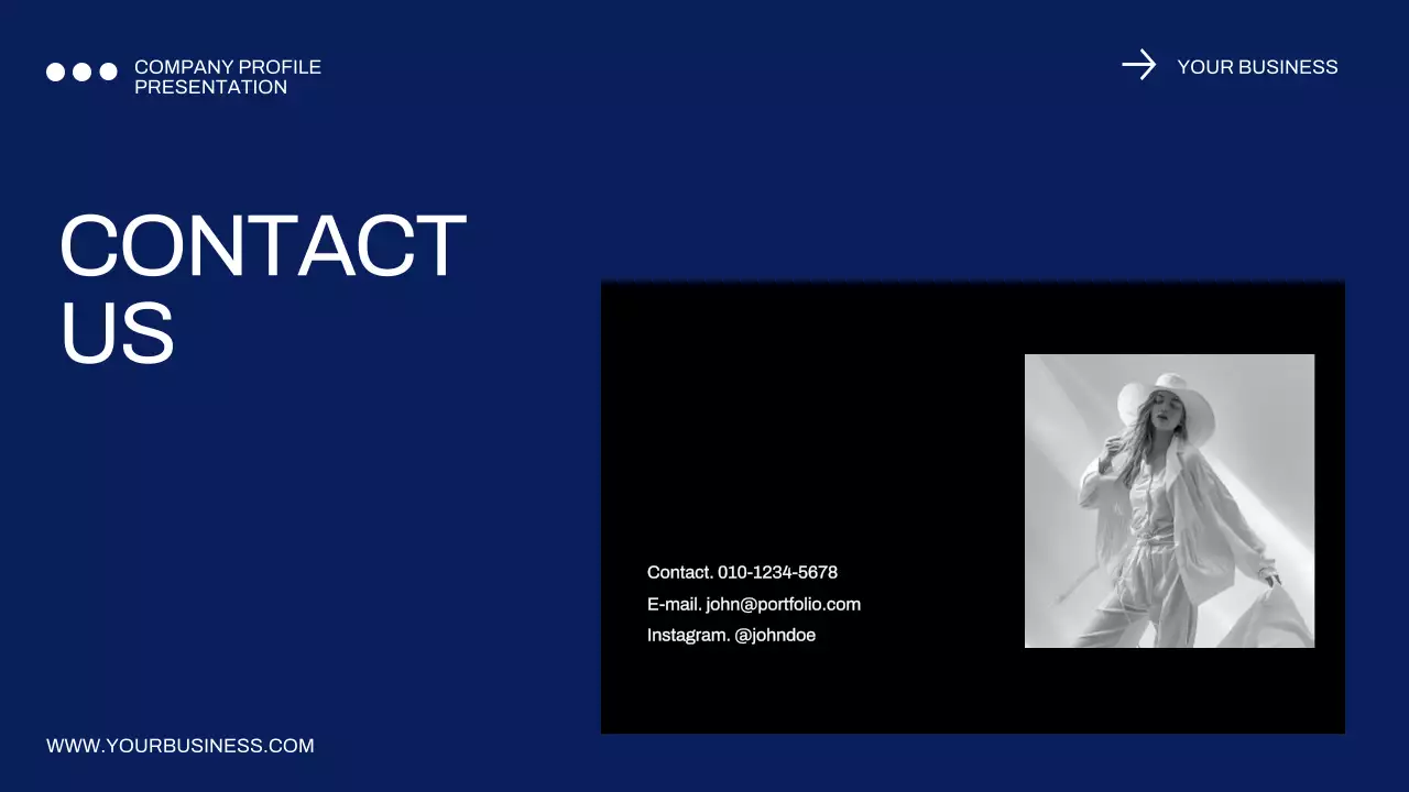 Blue Modern Business Presentation