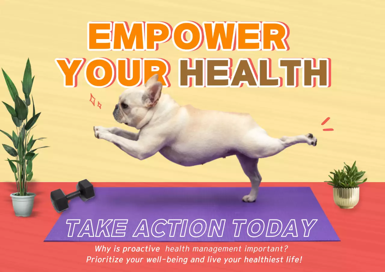 Beige Trendy Health Promotion Poster