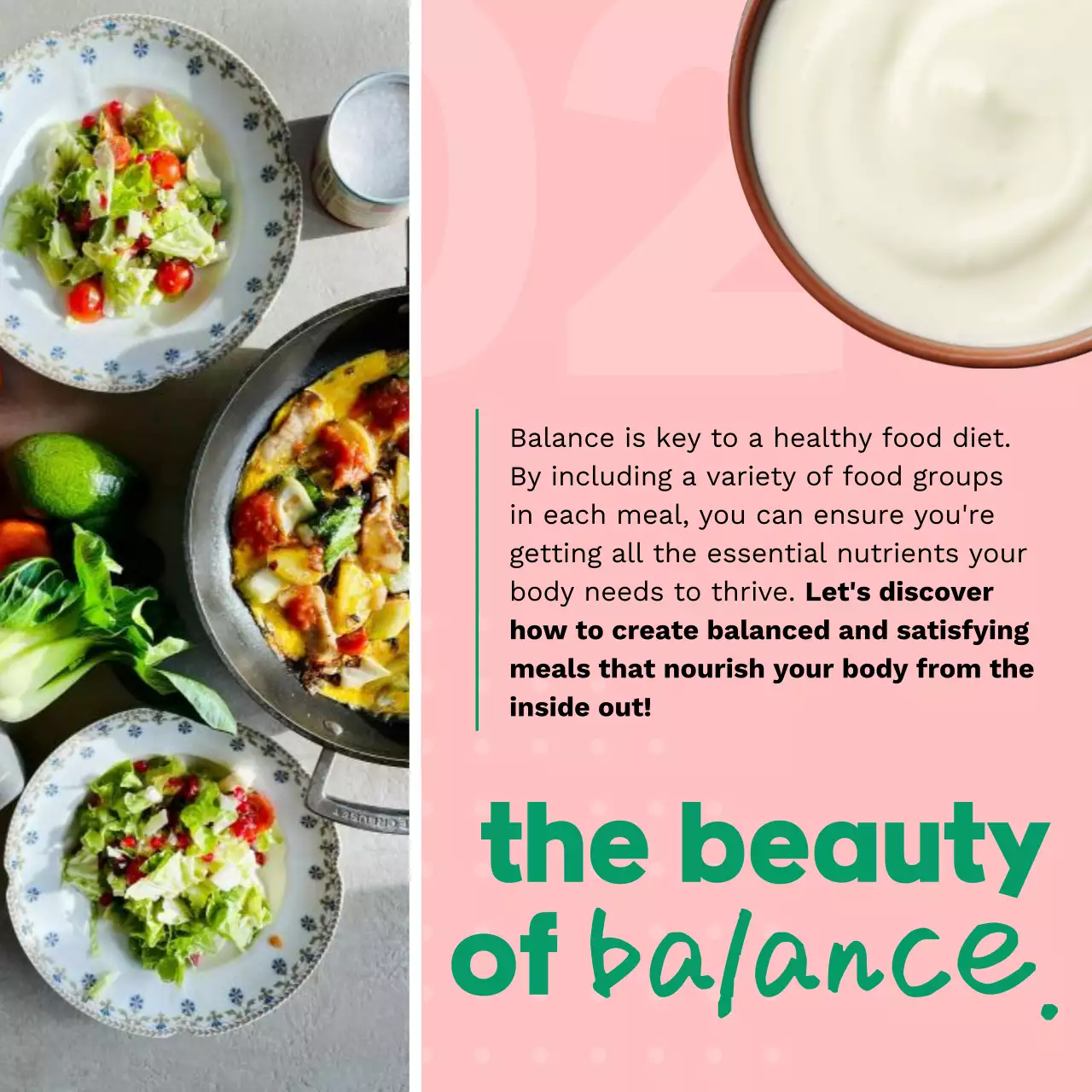 Green Modern Health Promotion Social Media Post