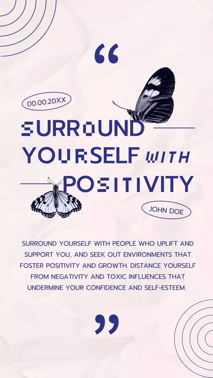 Purple Minimal Positivity Announcement Instagram Post