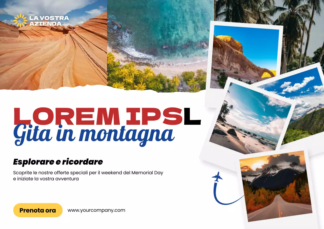 Pubblicità del Giorno della Memoria bianco e moderno