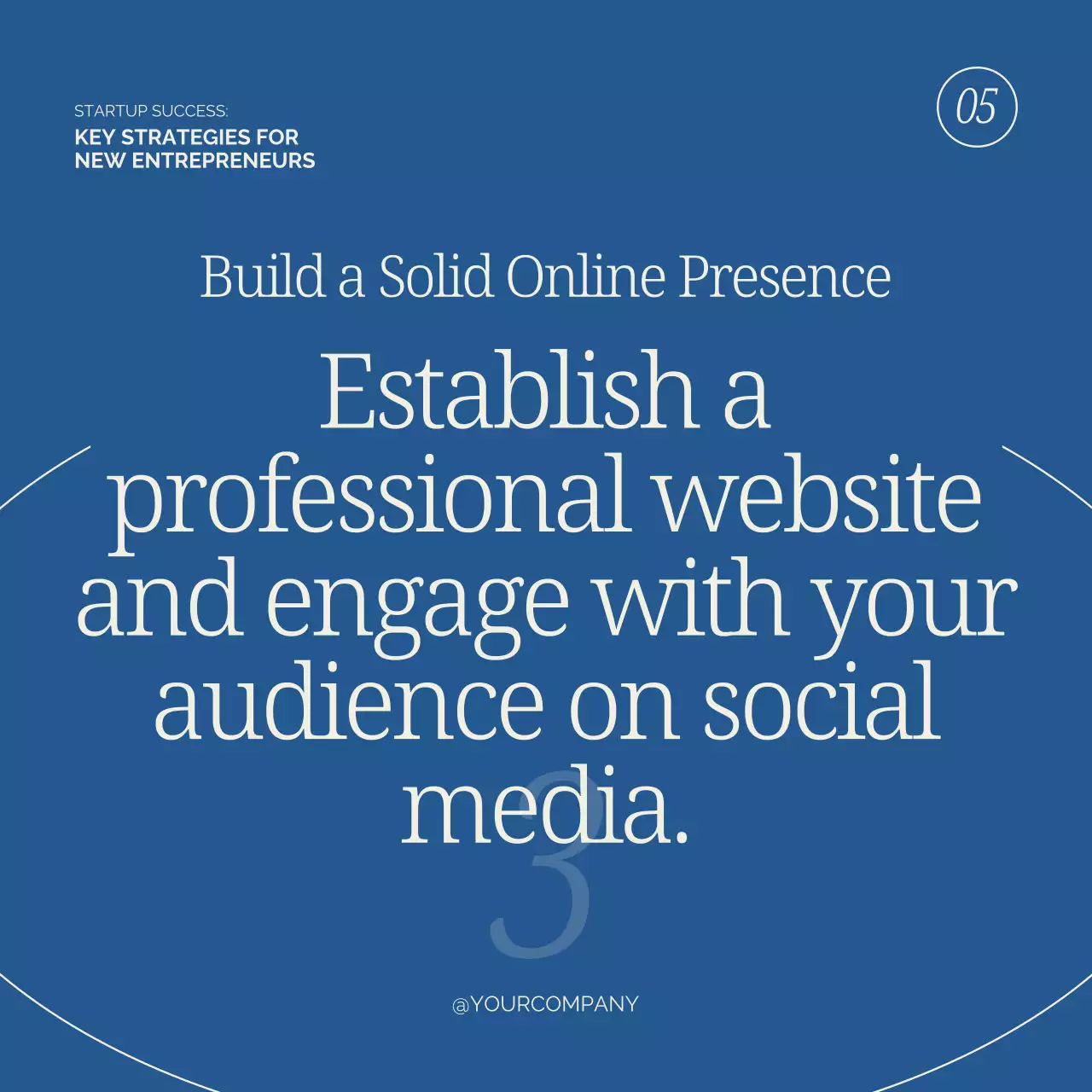 Beige Professional Startup Guide Social Media Post