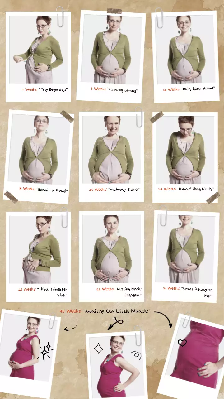 그린 전통 임신 일기 인스타그램 게시물