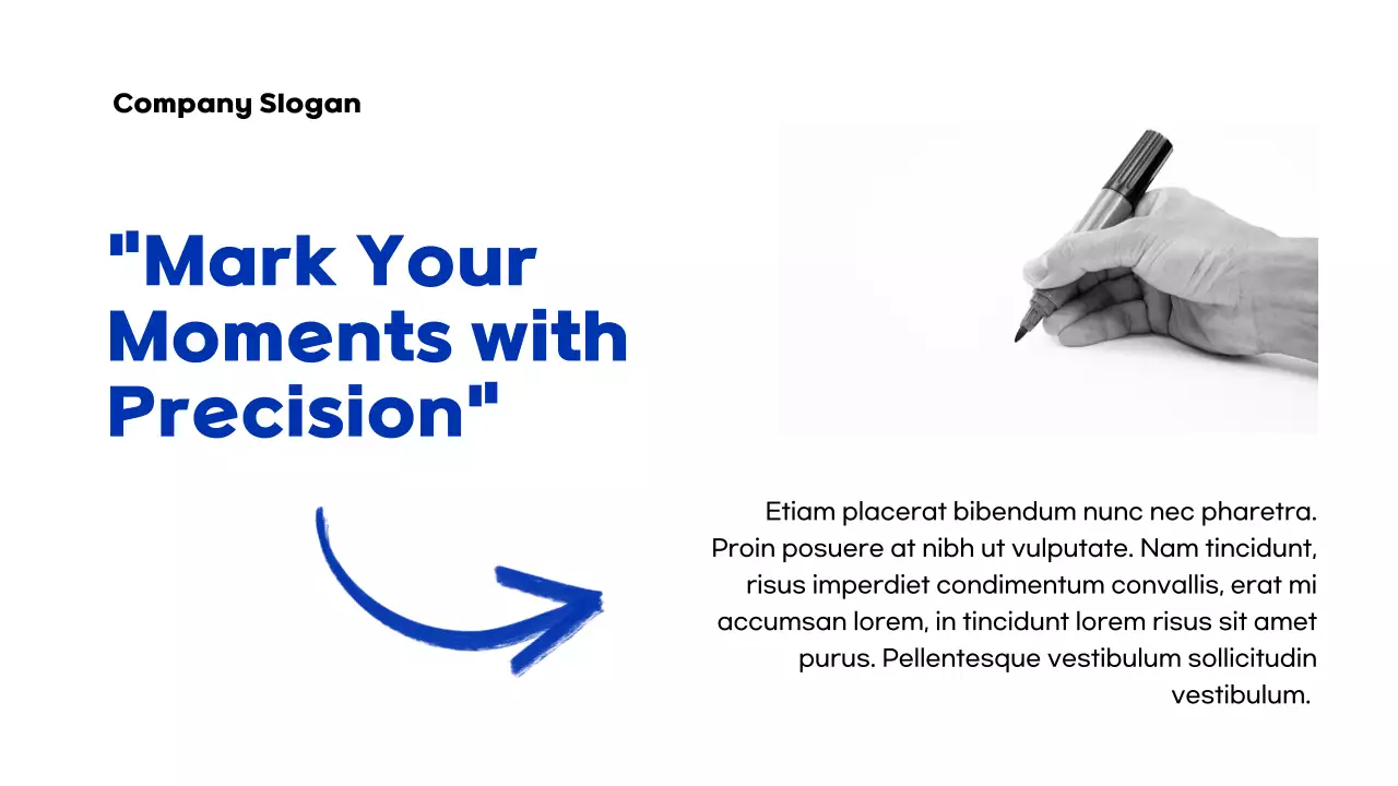 Blue Modern Company Presentation