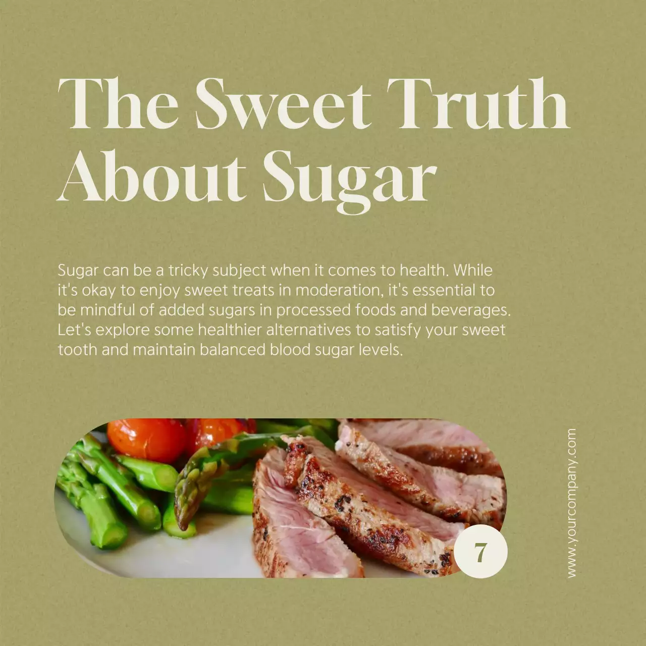 Green Minimal Food Promotion Social Media Post