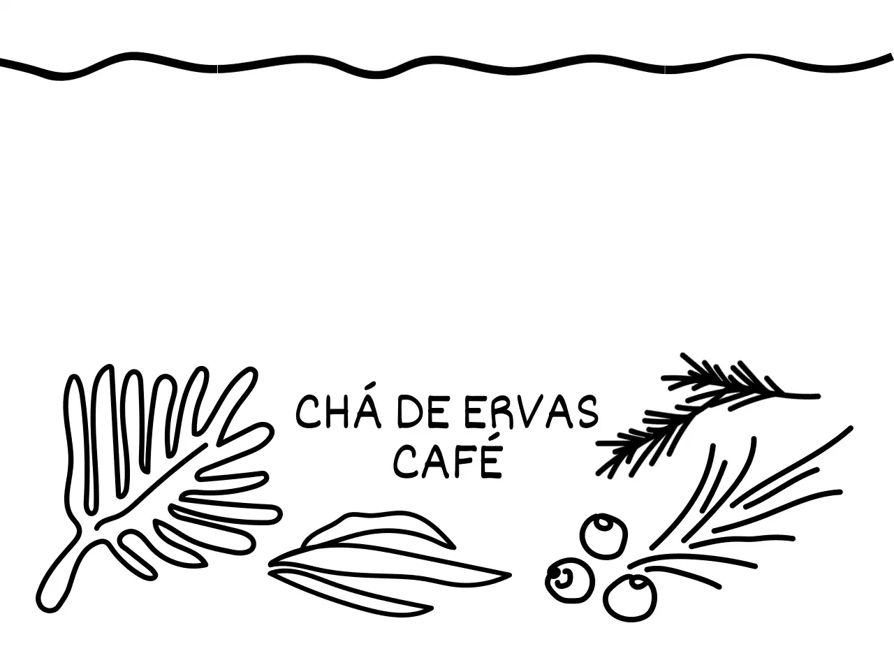 Uma casa de chá cheia de ervas aromáticas