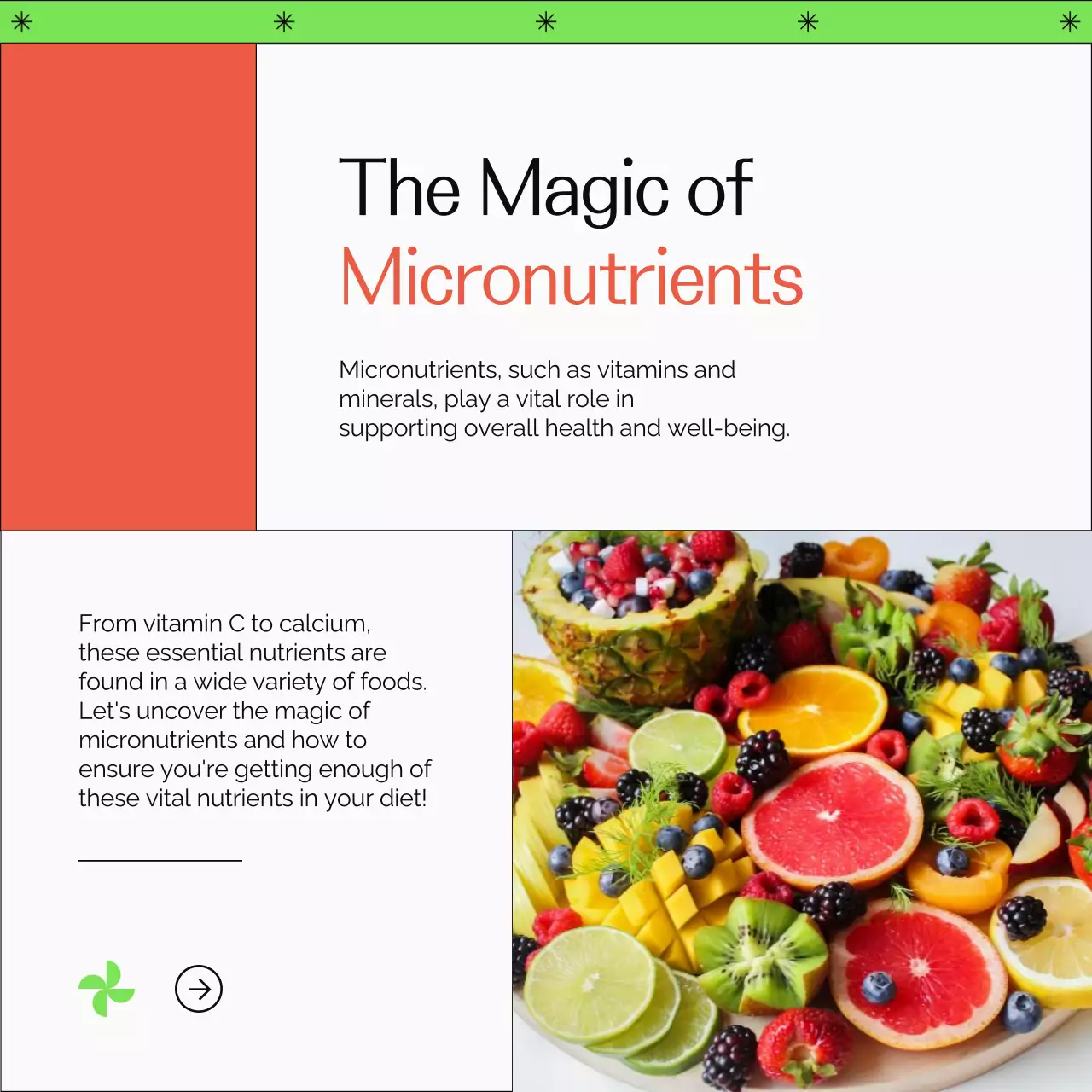 White Modern Health Guide Social Media Post