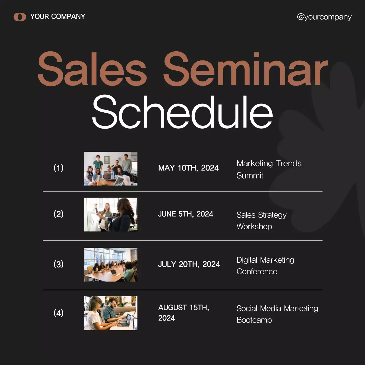 Green Modern Marketing Guide Social Media Post