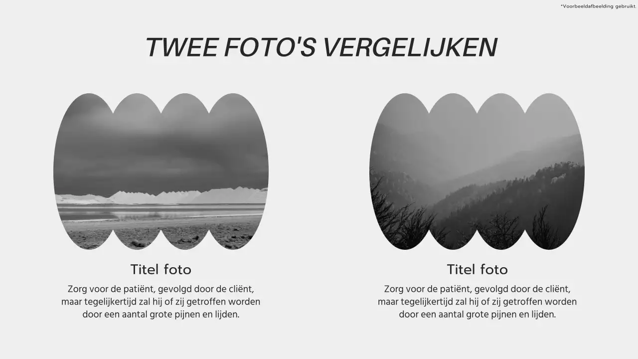 Beige en Grijs Moderne Esthetische Fotocollage Promotie