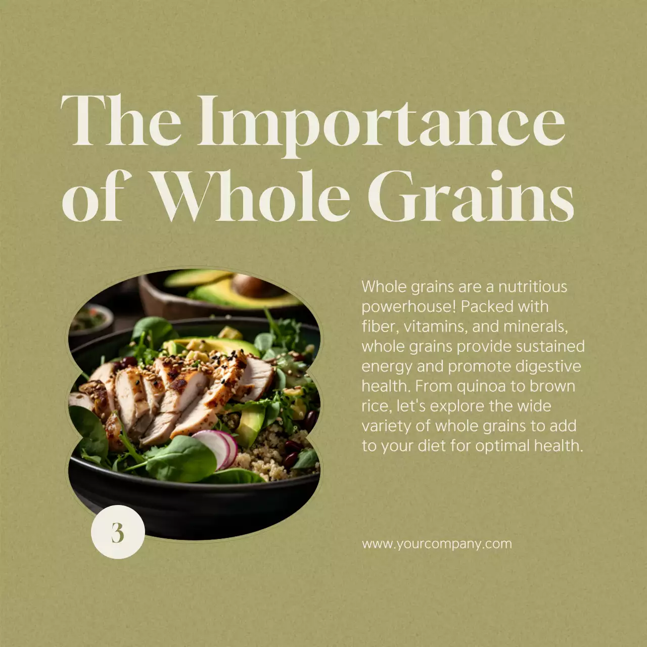 Green Minimal Food Promotion Social Media Post