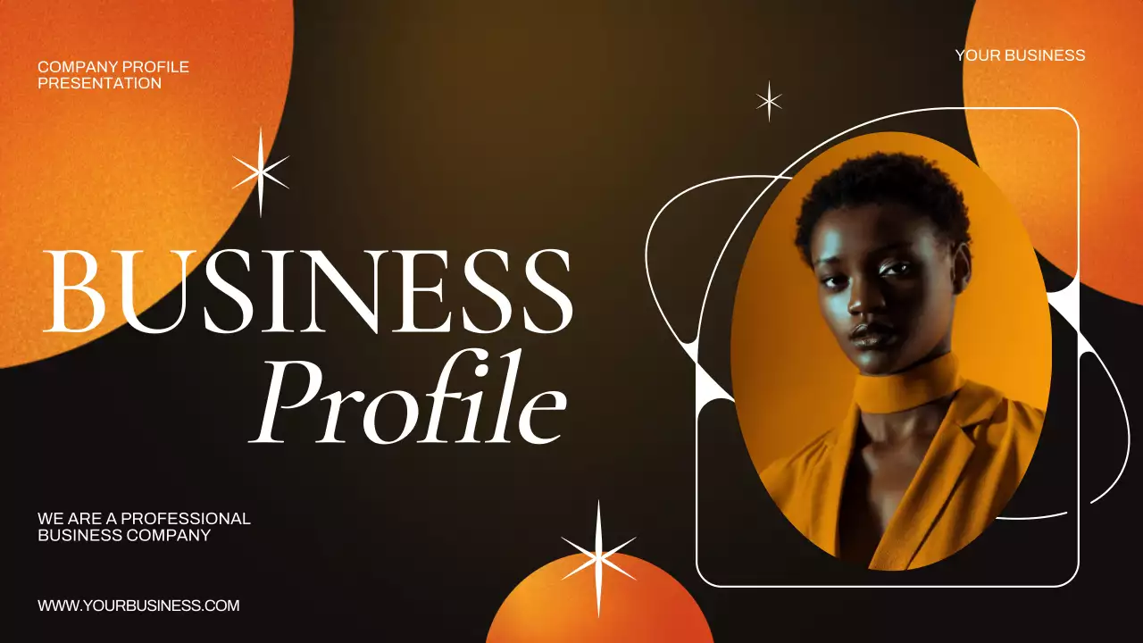 Orange Modern Business Presentation