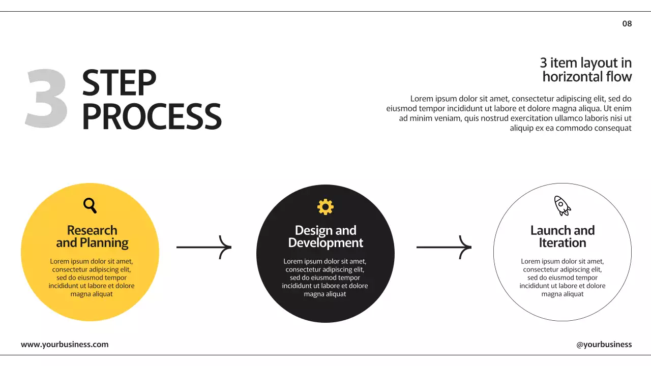 Presentasi Panduan Modern Kuning