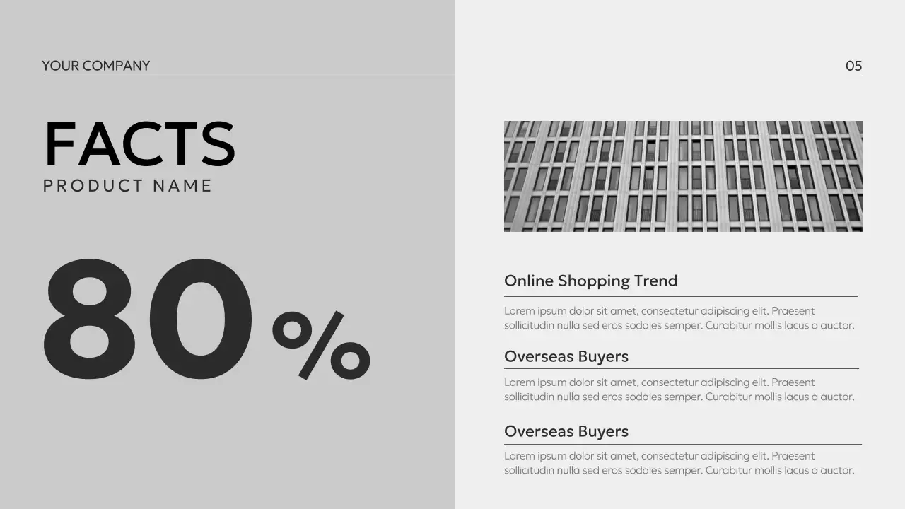 Grey Minimal Business Presentation