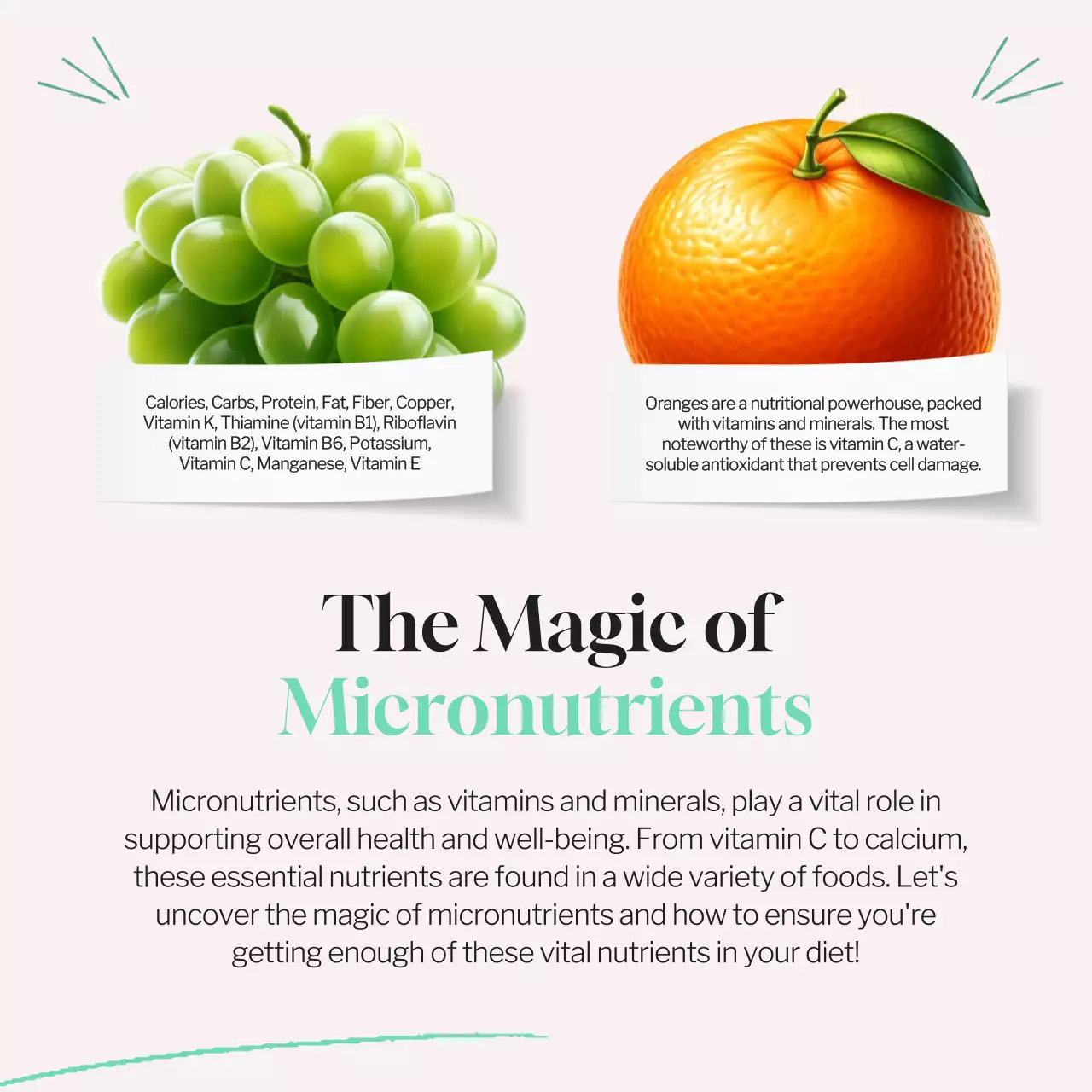 Green Minimal Food Promotion Social Media Post