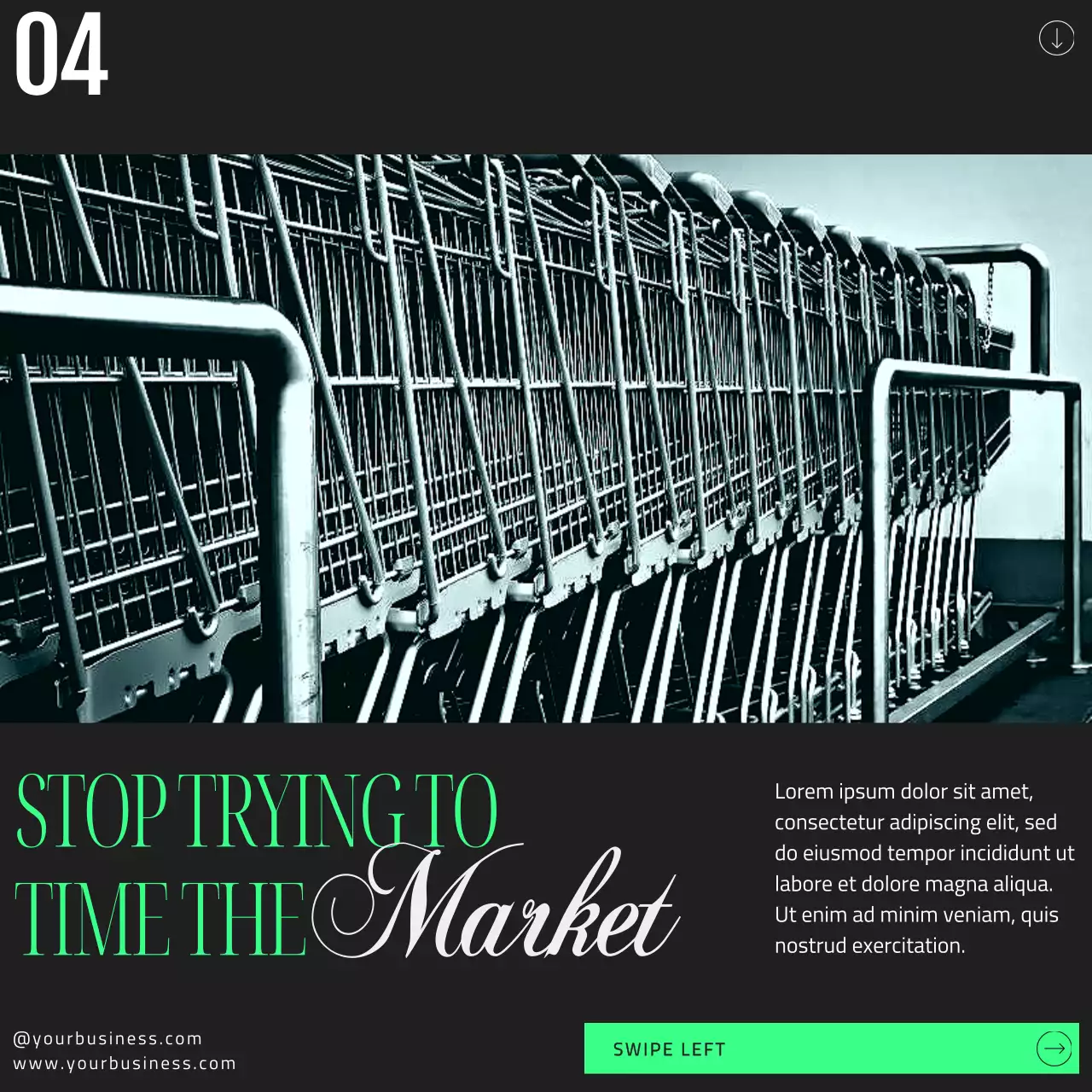 초보자를 위한 그린 블랙 모던 간단한 투자 팁