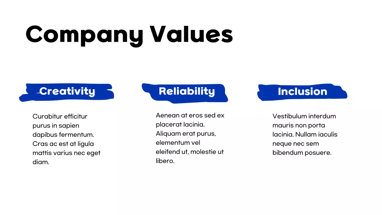 Blue Modern Company Presentation