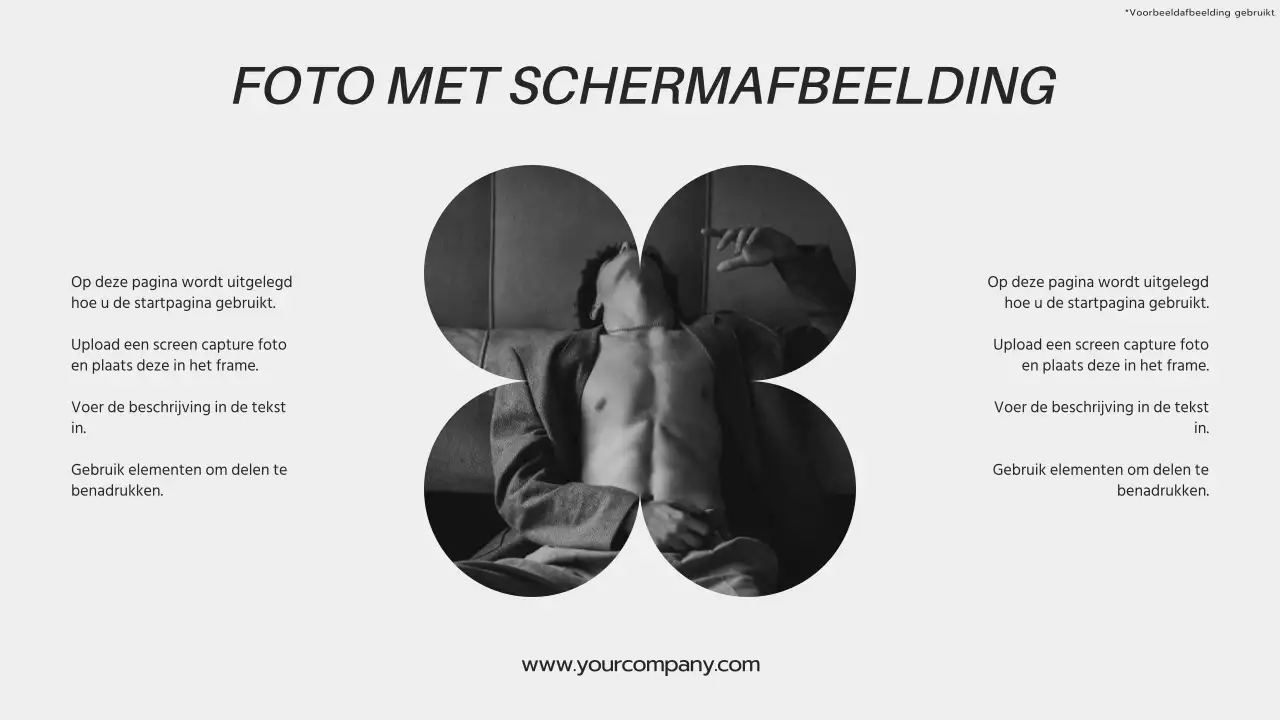 Beige en Grijs Moderne Esthetische Fotocollage Promotie