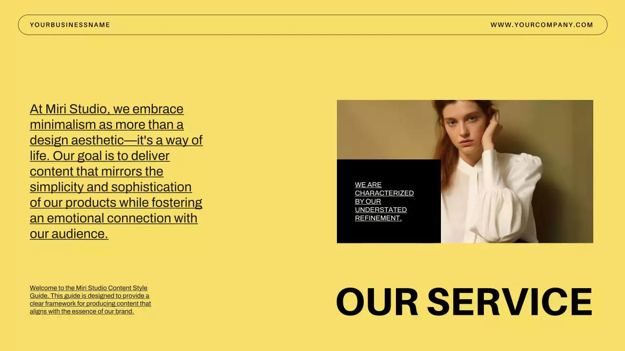 Blue Modern Business Profile Presentation