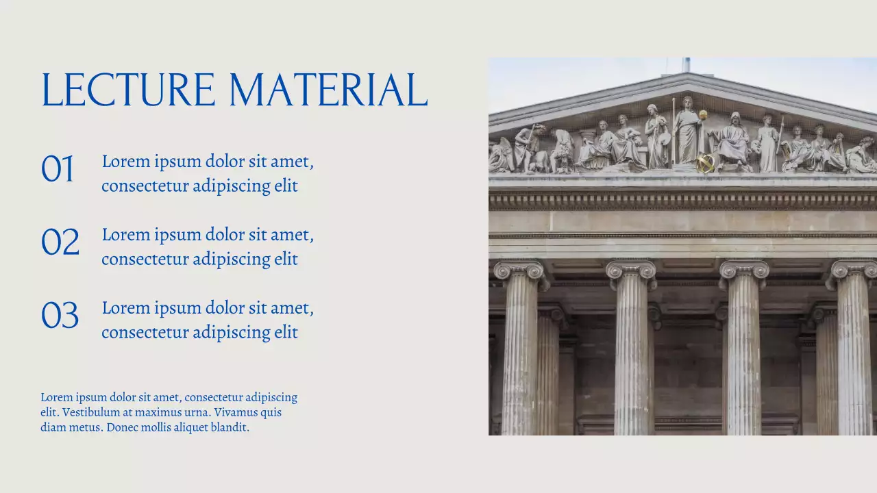 Beige Classic Art Guide Presentation