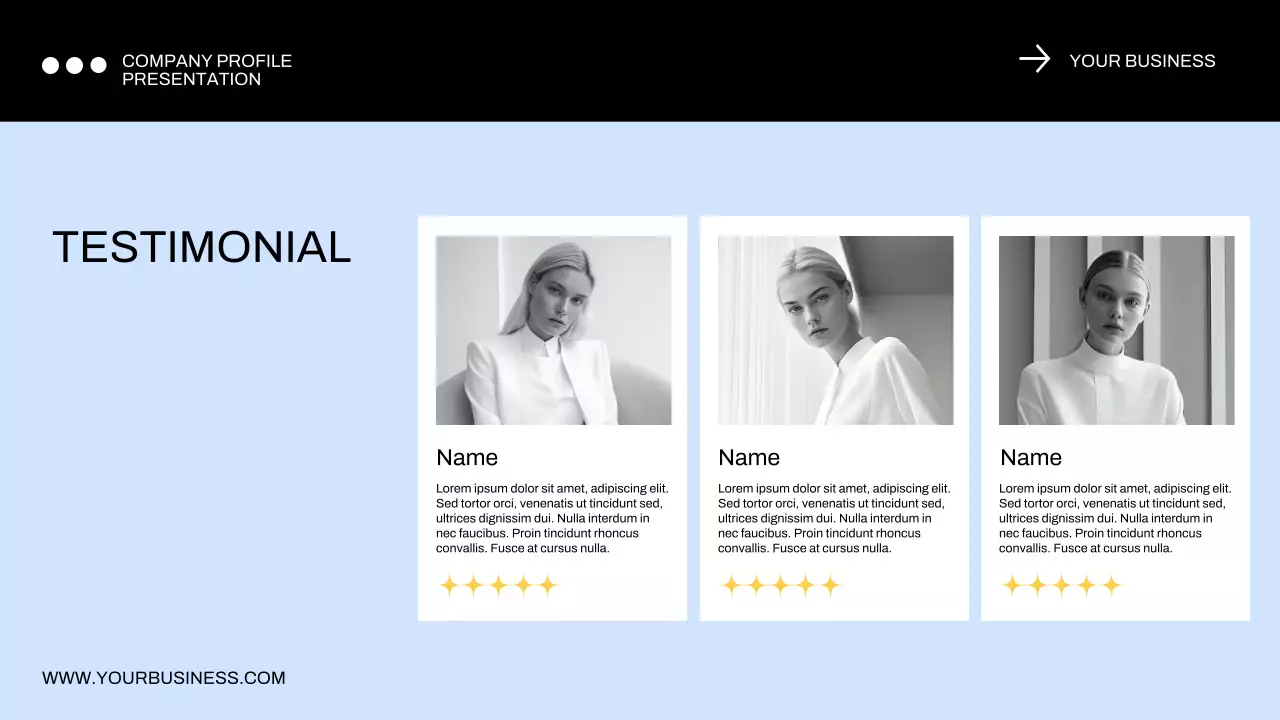 Blue Modern Business Presentation