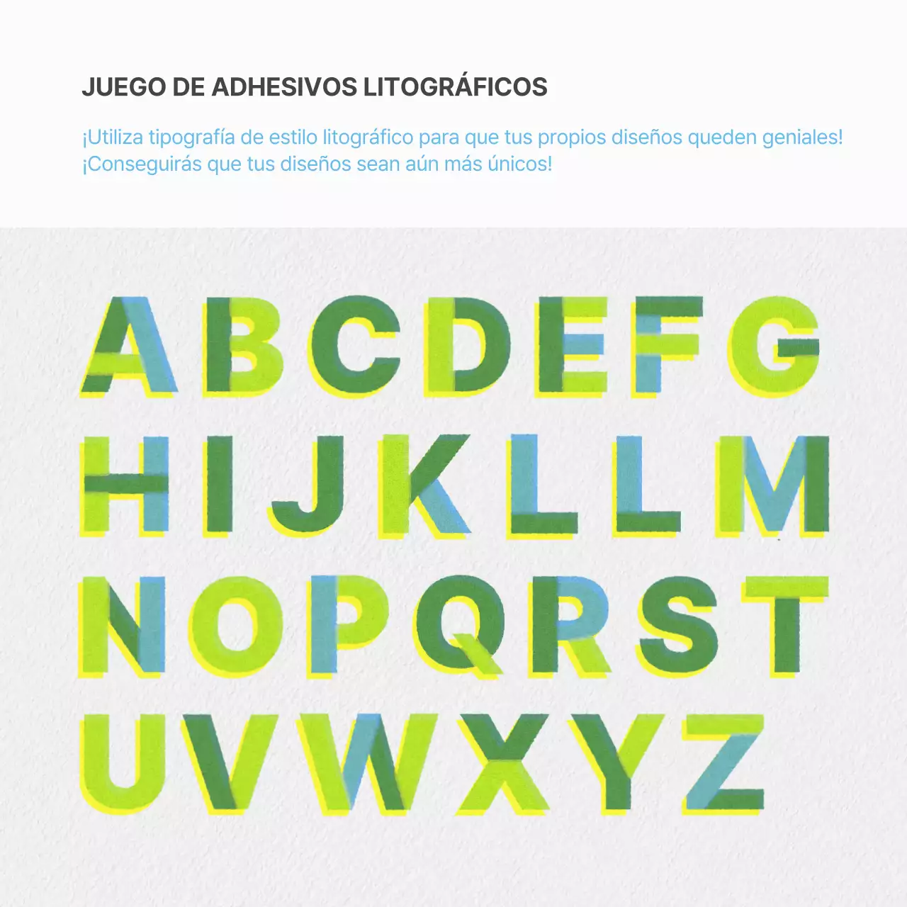 Una moderna campaña del Día de la Tierra en chartreuse y azul cielo