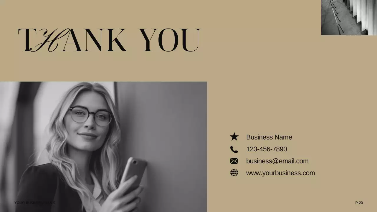 Beige Elegant Business Presentation