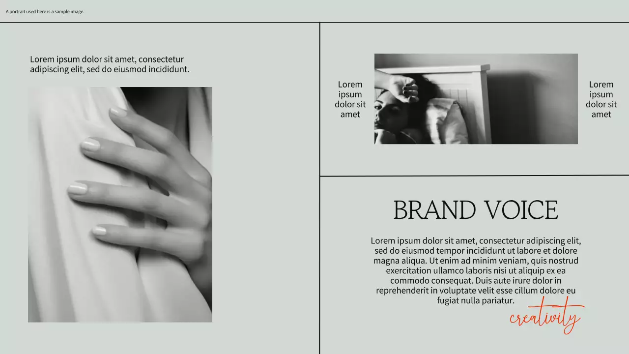 Grey Minimalist Branding Guide Presentation