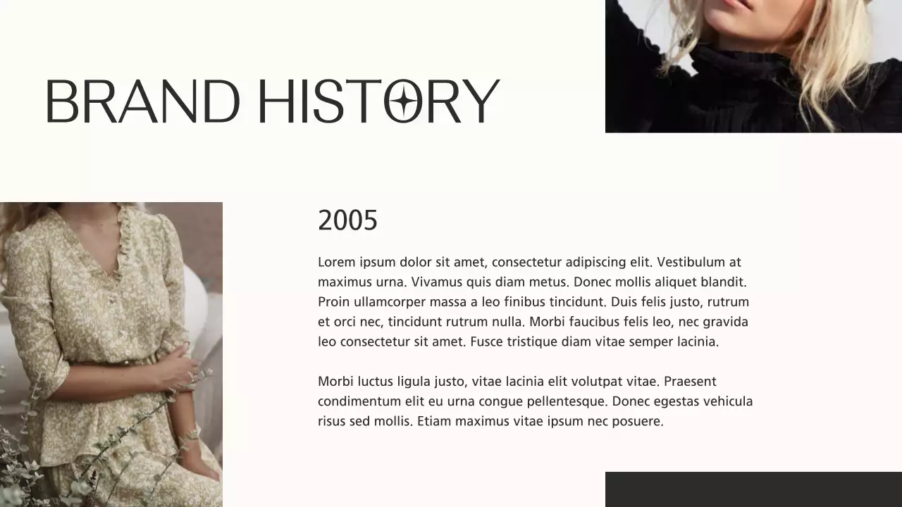 Beige Modern Fashion Promotion Presentation