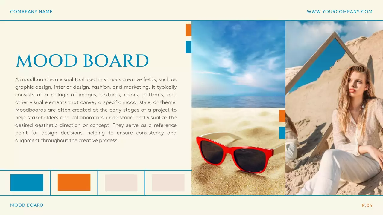 Beige Professional Brand Presentation