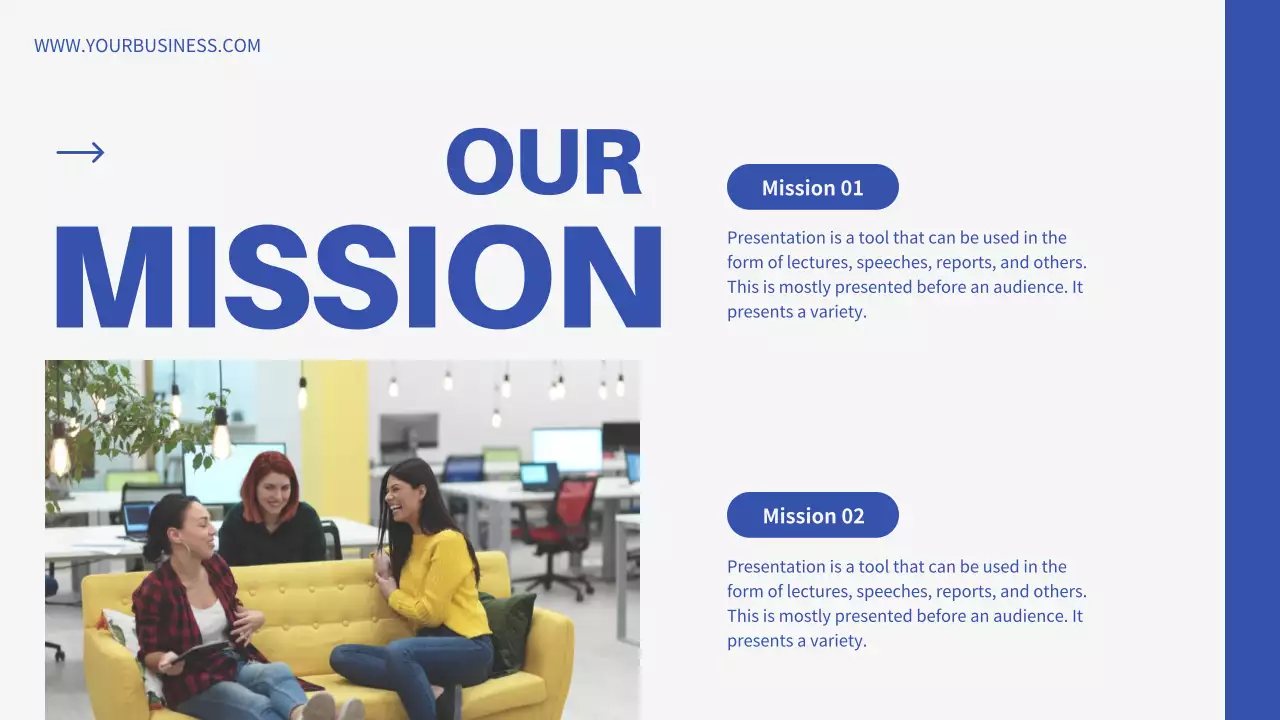 Blue Professional Business Presentation