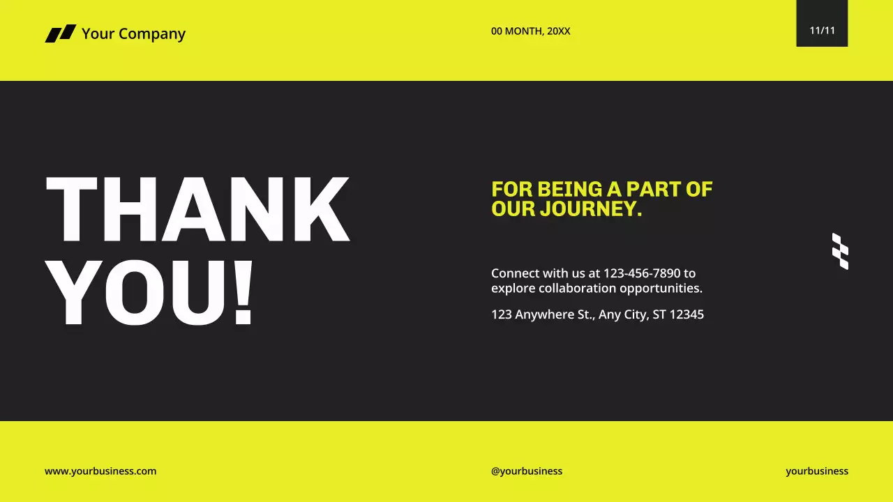 Yellow Modern Business Presentation