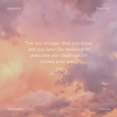 Pink Aesthetic Motivation Announcement Banner